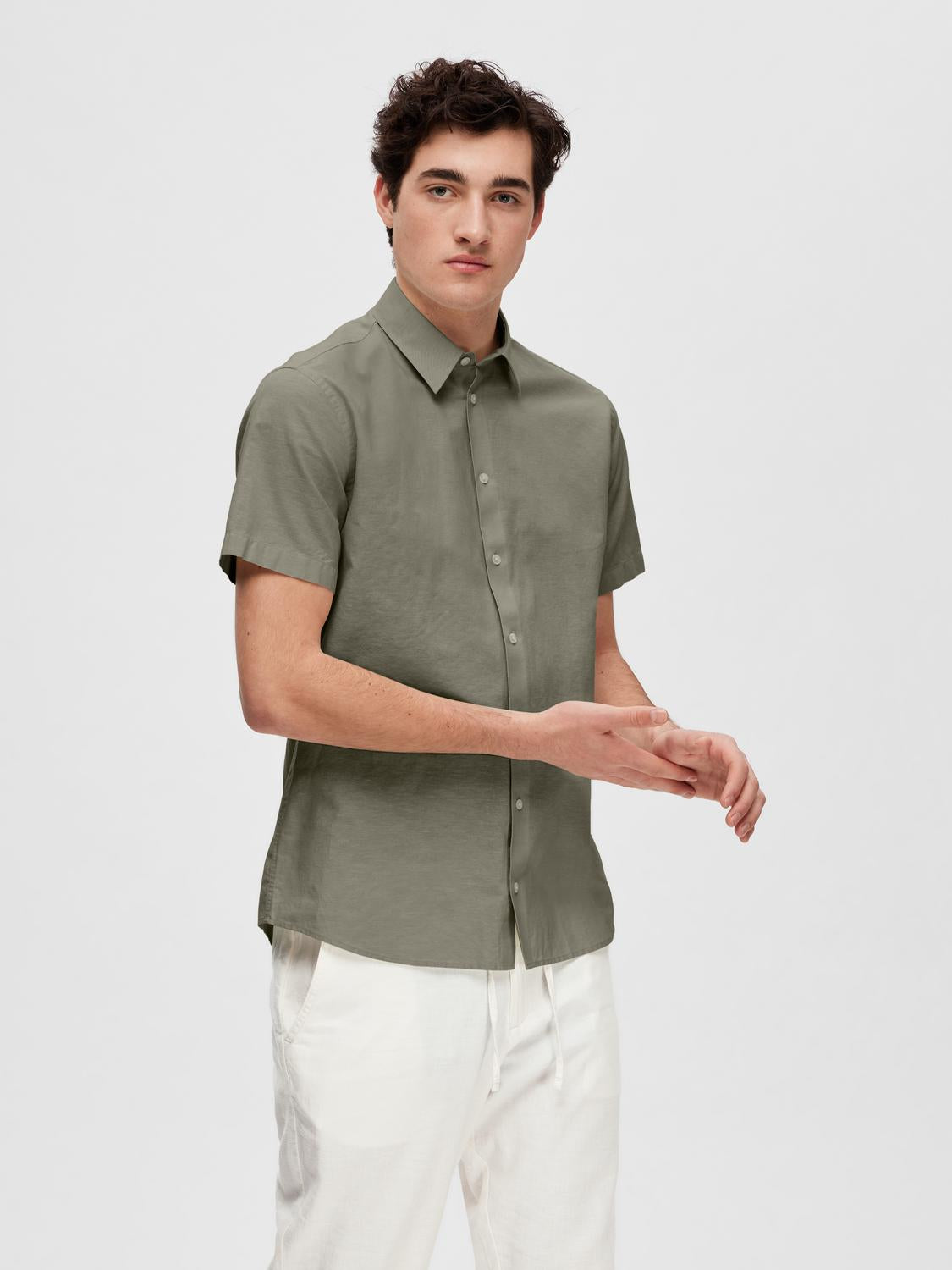 SLHREGSUN Shirt - Vetiver